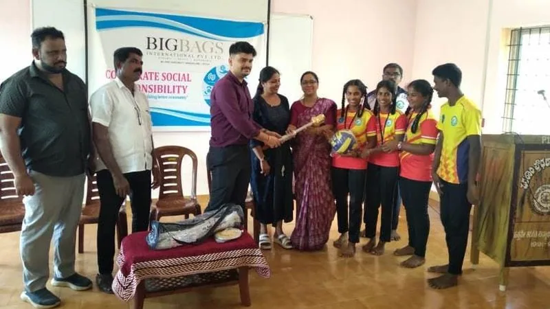 Sports Equipment's donated to Govt High School Muttur